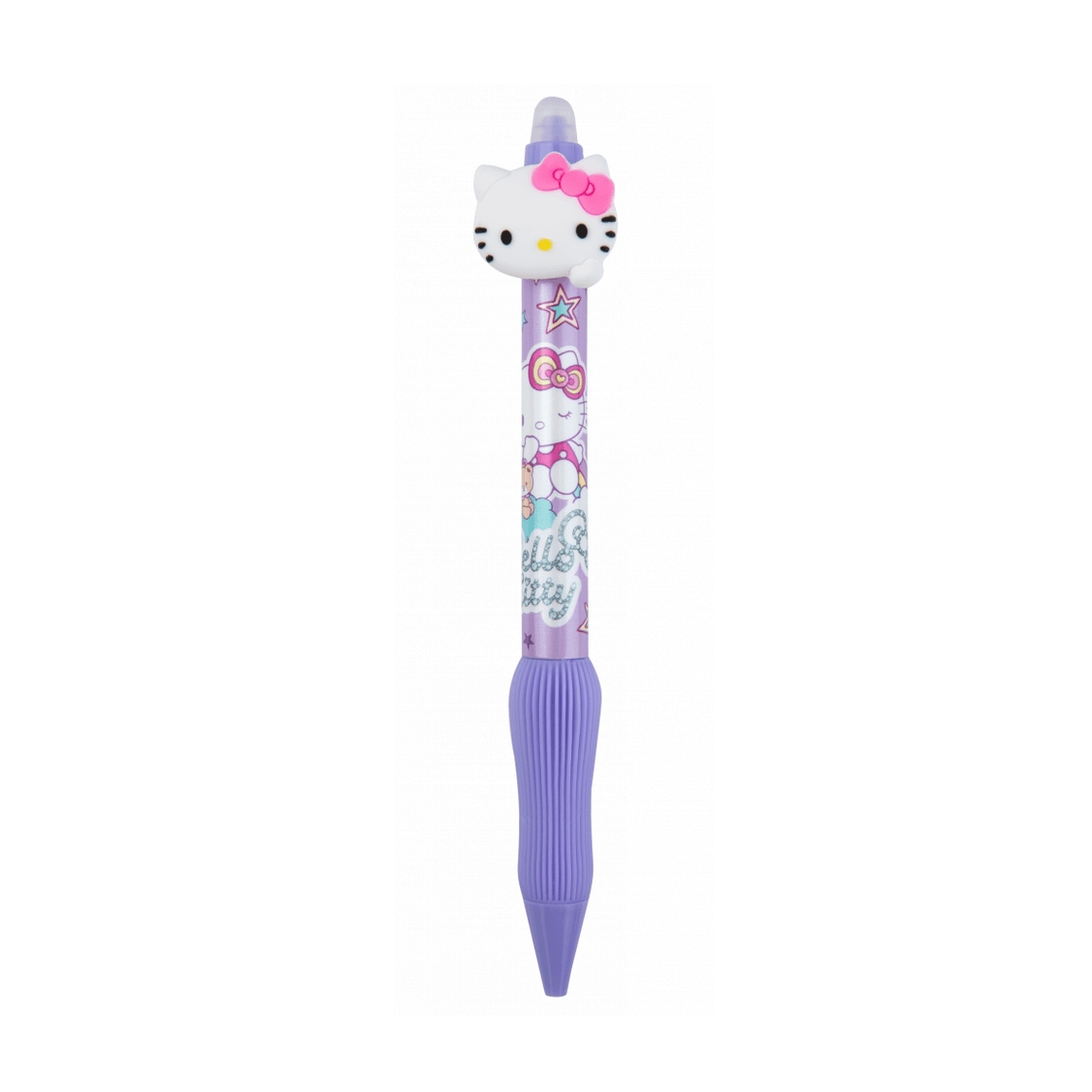 Caneta apagável Hello Kitty Lilás - Papelaria Encantada