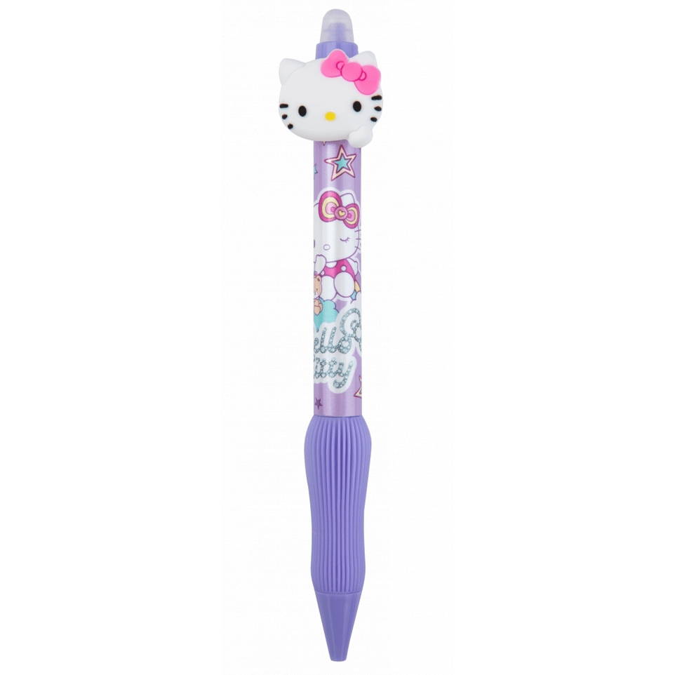 Caneta apagável Hello Kitty Lilás - Papelaria Encantada