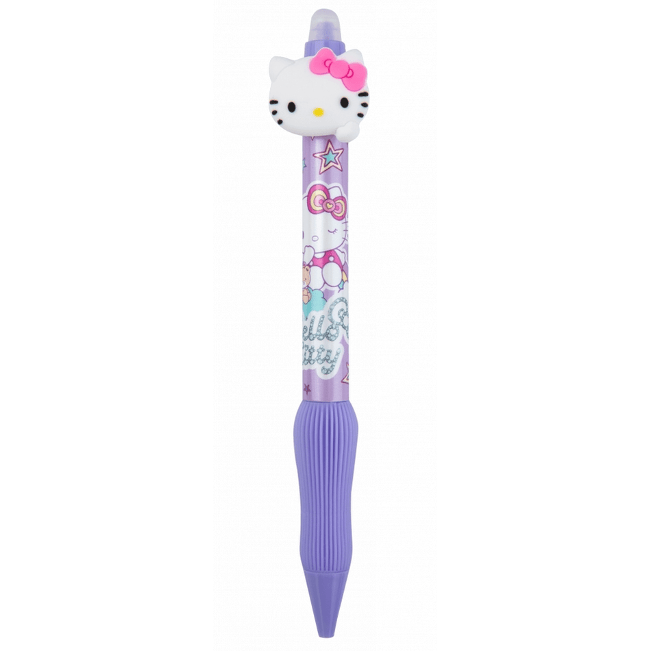 Caneta apagável Hello Kitty Lilás - Papelaria Encantada