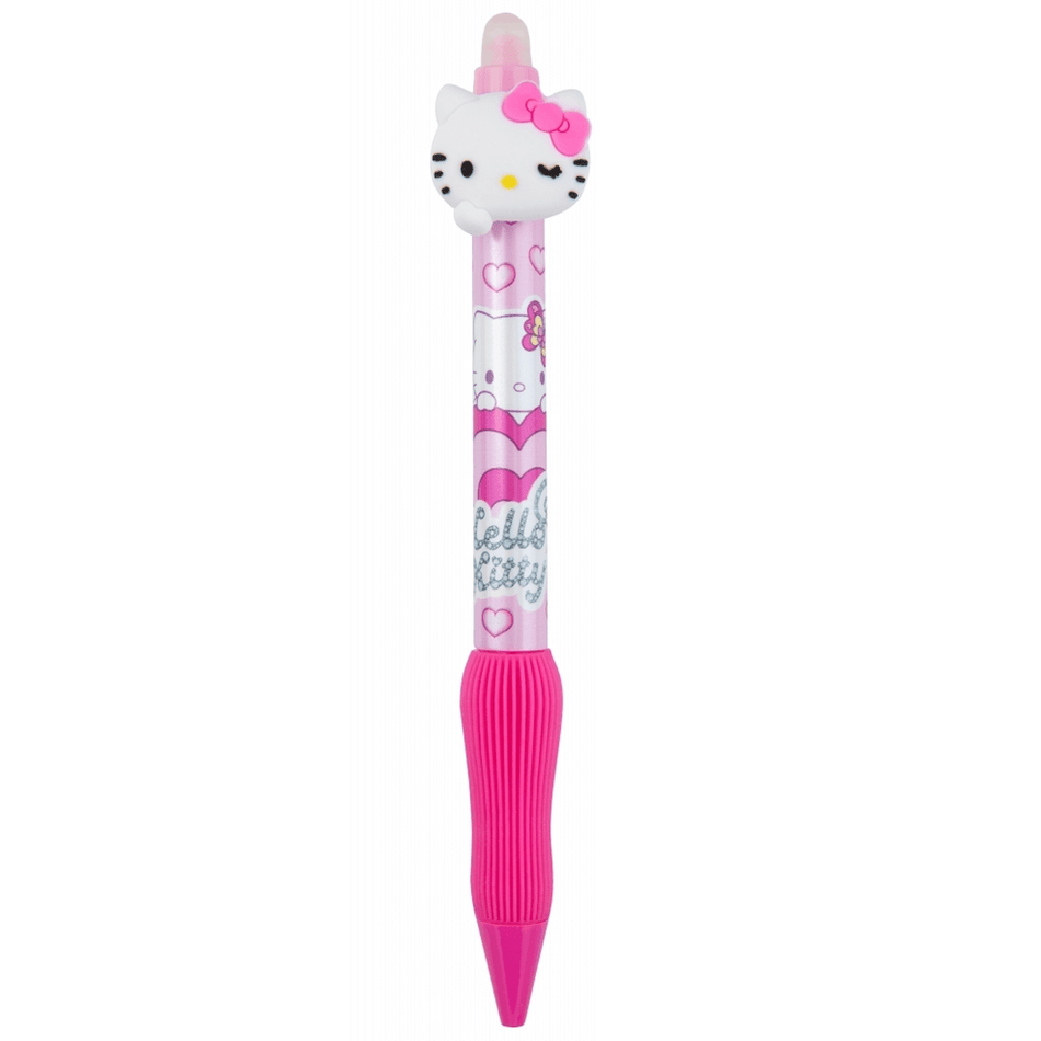 Caneta apagável Hello Kitty Rosa - Papelaria Encantada
