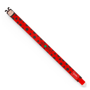 Caneta apagável Joaninha Legami - Papelaria Encantada