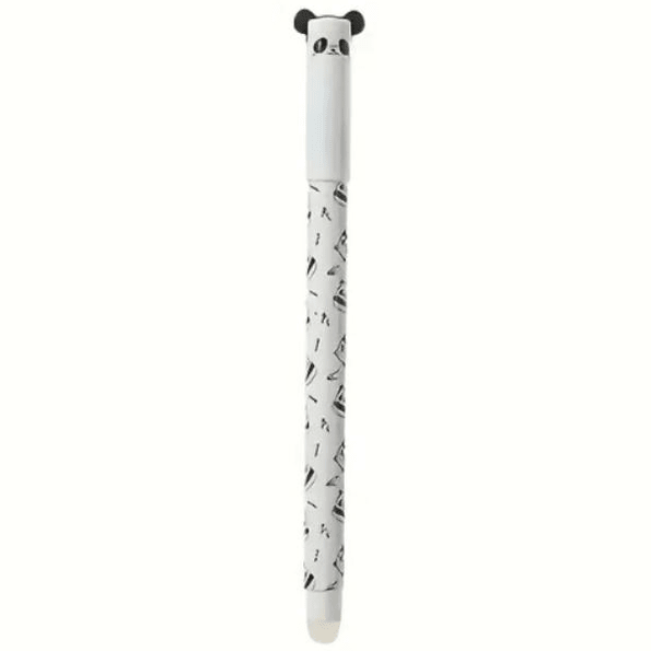 Caneta apagável Kekko Magic Animals - Panda - Papelaria Encantada