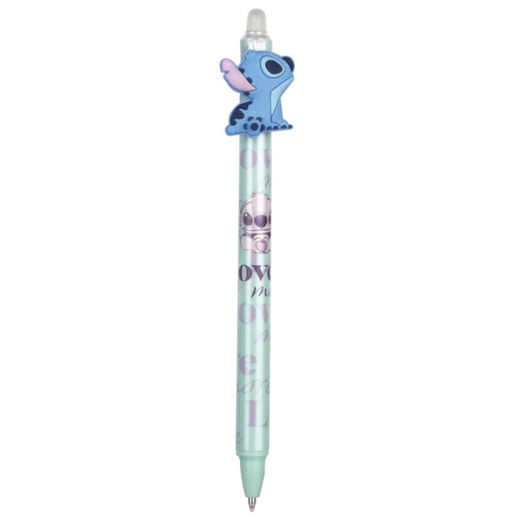 Caneta apagável Lilo & Stitch Love more - Papelaria Encantada