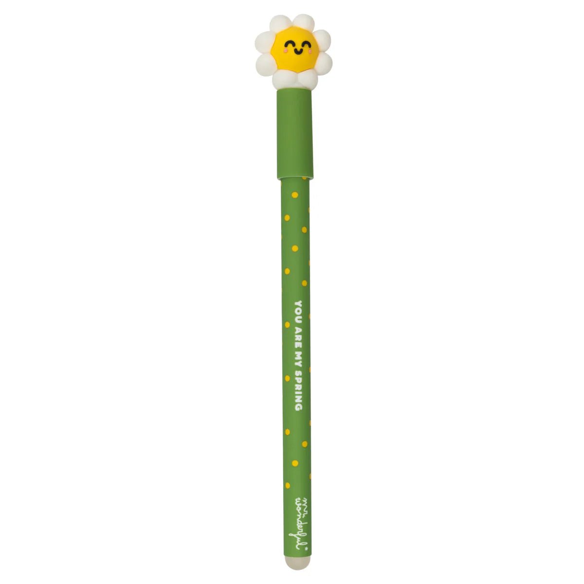 Caneta apagável Margarida Bo-Bo Mr.Wonderful - Papelaria Encantada