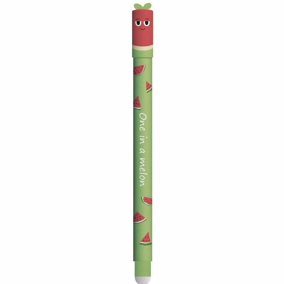 Caneta apagável Melancia Eberhard Faber - Papelaria Encantada