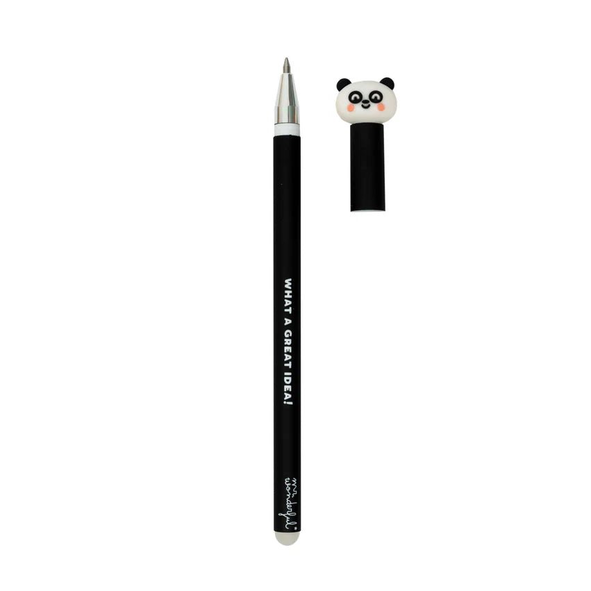 Caneta apagável Panda Bo-Bo Mr.Wonderful - Papelaria Encantada