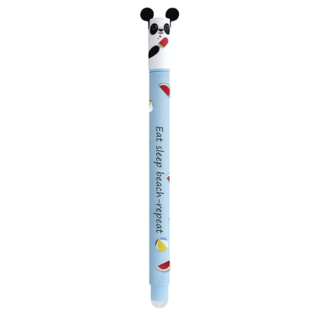 Caneta apagável Panda Edição summer Eberhard Faber - Papelaria Encantada