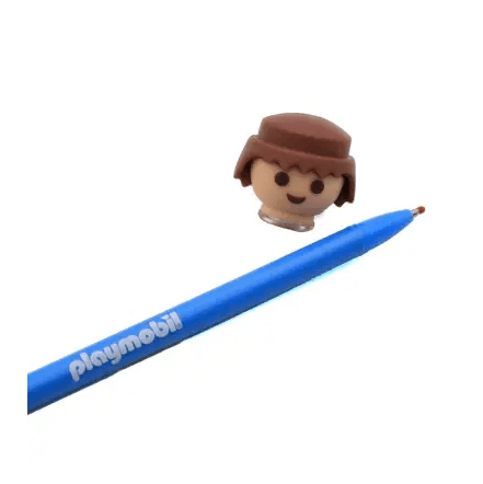 Caneta apagável Playmobil Menino - Papelaria Encantada
