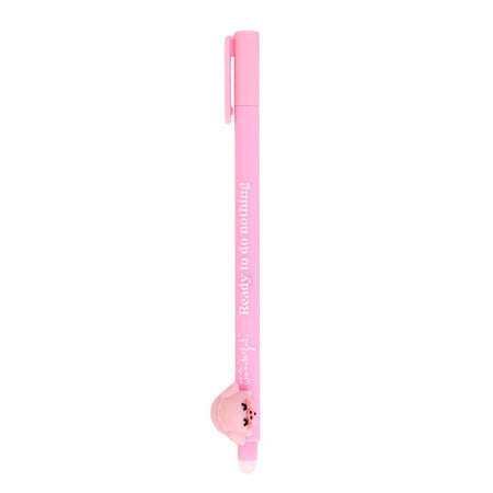 Caneta apagável Porco Lazy Bo - bo - Ready to do nothing - Mr. Wonderful - Papelaria Encantada