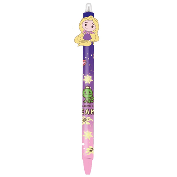 Caneta Apagável princesas disney Rapunzel - Papelaria Encantada