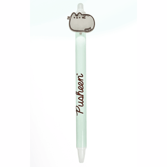 Caneta apagável Pusheen Verde - Papelaria Encantada
