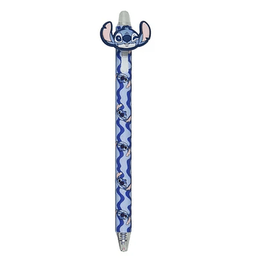 Caneta apagável retrátil Stitch - Papelaria Encantada