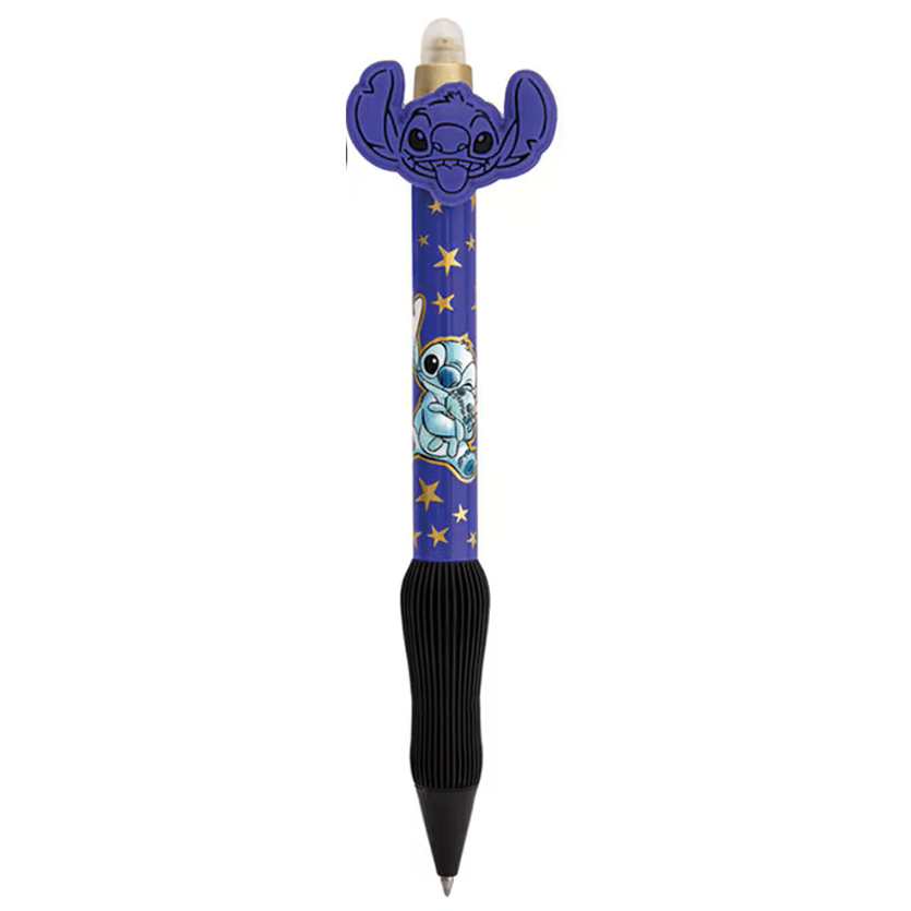 Caneta Apagavel Stitch Roxo - Papelaria Encantada