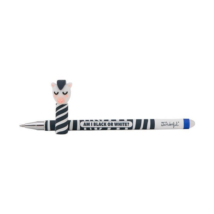 Caneta apagável Zebra Bo - Bo Mr.Wonderful - Papelaria Encantada