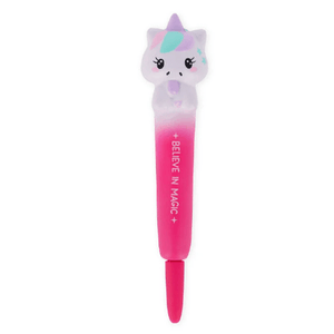 Caneta de gel anti stress Unicórnio - Squeezies Legami - Papelaria Encantada