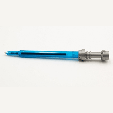 Caneta de gel LEGO Star Wars sabre de luz - Azul - Papelaria Encantada