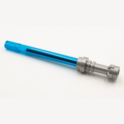 Caneta de gel LEGO Star Wars sabre de luz - Azul - Papelaria Encantada