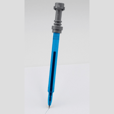 Caneta de gel LEGO Star Wars sabre de luz - Azul - Papelaria Encantada