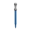 Caneta de gel LEGO Star Wars sabre de luz - Azul - Papelaria Encantada