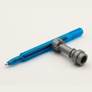 Caneta de gel LEGO Star Wars sabre de luz - Azul - Papelaria Encantada