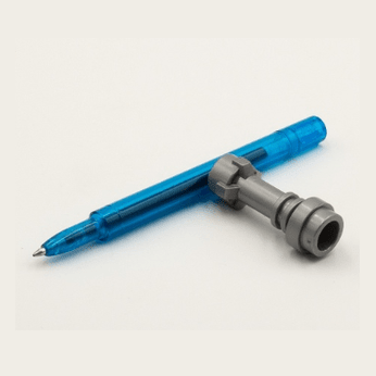 Caneta de gel LEGO Star Wars sabre de luz - Azul - Papelaria Encantada