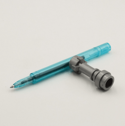 Caneta de gel LEGO Star Wars sabre de luz - Azul Claro - Papelaria Encantada