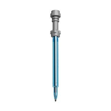 Caneta de gel LEGO Star Wars sabre de luz - Azul Claro - Papelaria Encantada