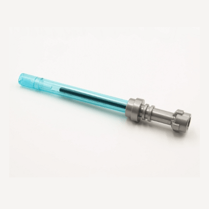Caneta de gel LEGO Star Wars sabre de luz - Azul Claro - Papelaria Encantada