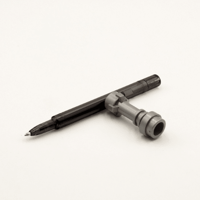 Caneta de gel LEGO Star Wars sabre de luz - Preto - Papelaria Encantada
