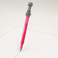 Caneta de gel LEGO Star Wars sabre de luz - Rosa - Papelaria Encantada