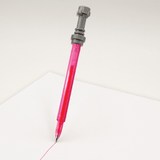 Caneta de gel LEGO Star Wars sabre de luz - Rosa - Papelaria Encantada