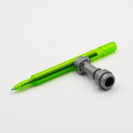 Caneta de gel LEGO Star Wars sabre de luz - Verde - Papelaria Encantada