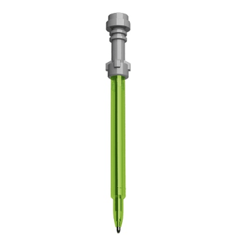 Caneta de gel LEGO Star Wars sabre de luz - Verde - Papelaria Encantada