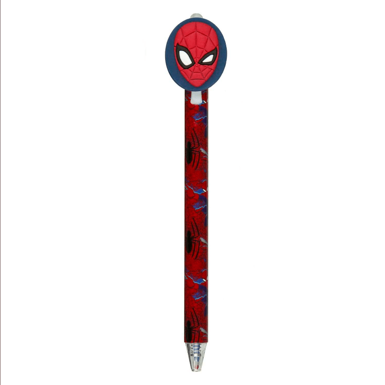 Caneta em gel apagável do Spiderman - Papelaria Encantada