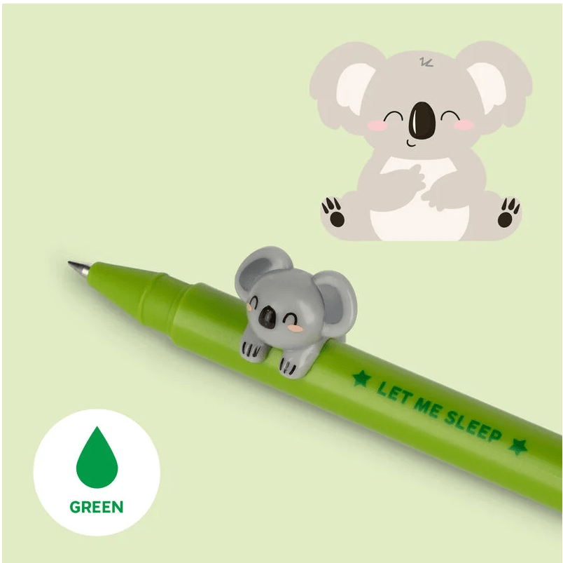Caneta lovely friends Koala n.º 19 Legami - Nova versão - Papelaria Encantada
