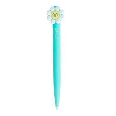 Caneta Margarida Azul Mr Wonderful - Papelaria Encantada