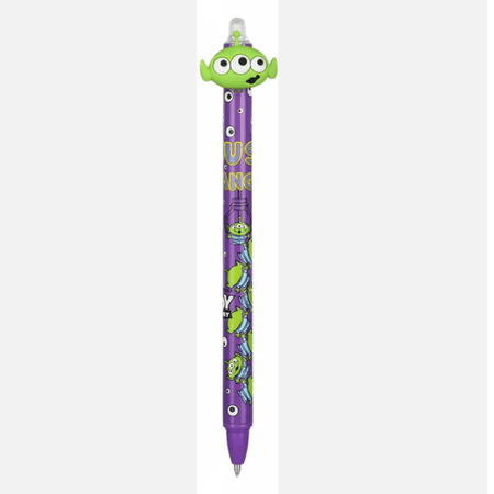 Caneta retrátil e apagável Alien Toy Story Disney - Papelaria Encantada