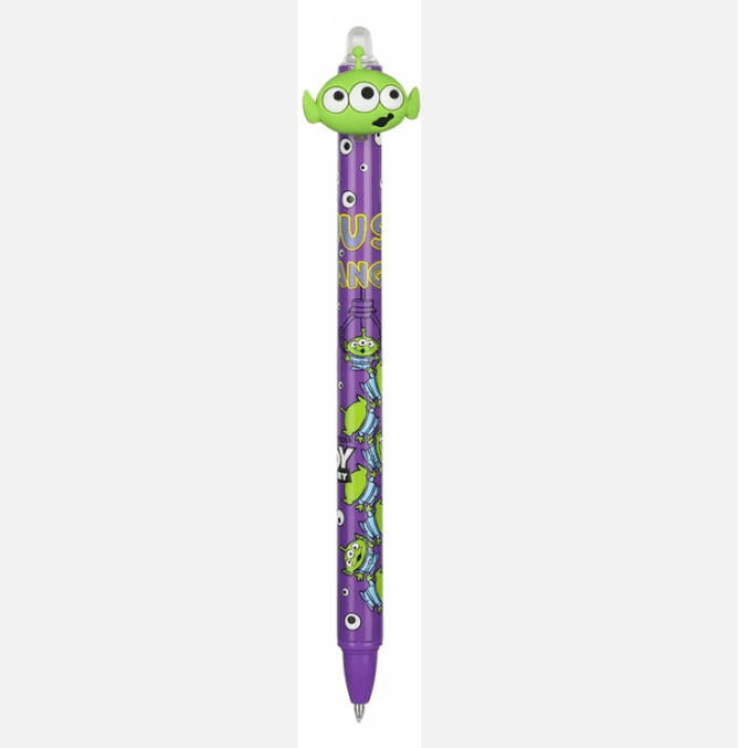 Caneta retrátil e apagável Alien Toy Story Disney - Papelaria Encantada
