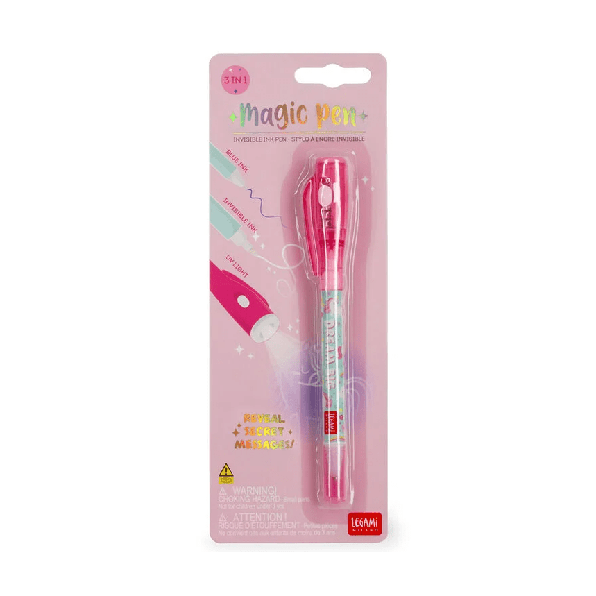 Caneta tinta invisível Unicórnio Legami - Papelaria Encantada