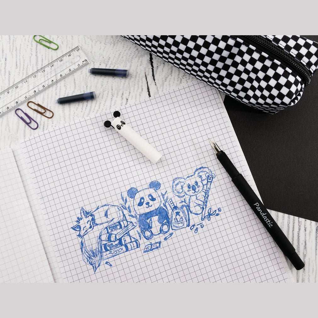 Caneta tinta permanente Eberhard-Faber Panda - Papelaria Encantada