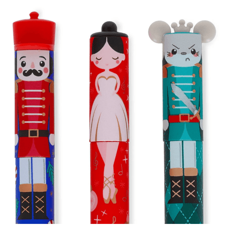 Canetas apagaveis Legami Natal 2025 - The Nutcracker - Papelaria Encantada