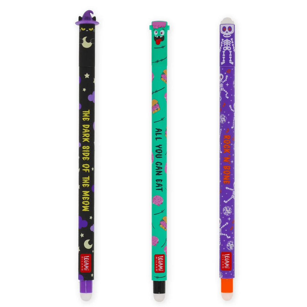 Canetas legami halloween 2025 conjunto de 3 - Papelaria Encantada