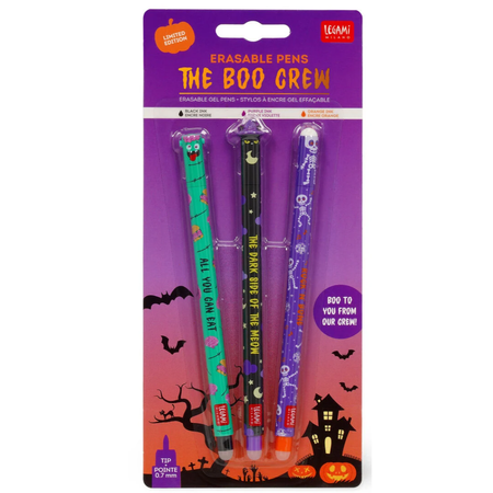Canetas legami halloween 2025 conjunto de 3 - Papelaria Encantada