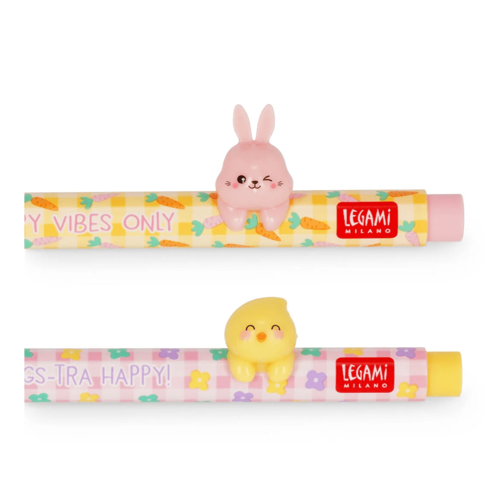 Canetas lovely friends legami - Pascoa 2026 - Papelaria Encantada