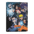 Capa com elásticos premium Naruto - Papelaria Encantada