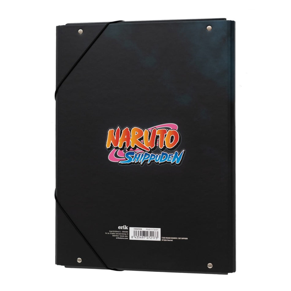 Capa com elásticos premium Naruto
