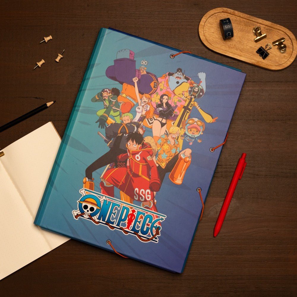 Capa de elásticos premium One Piece - Papelaria Encantada