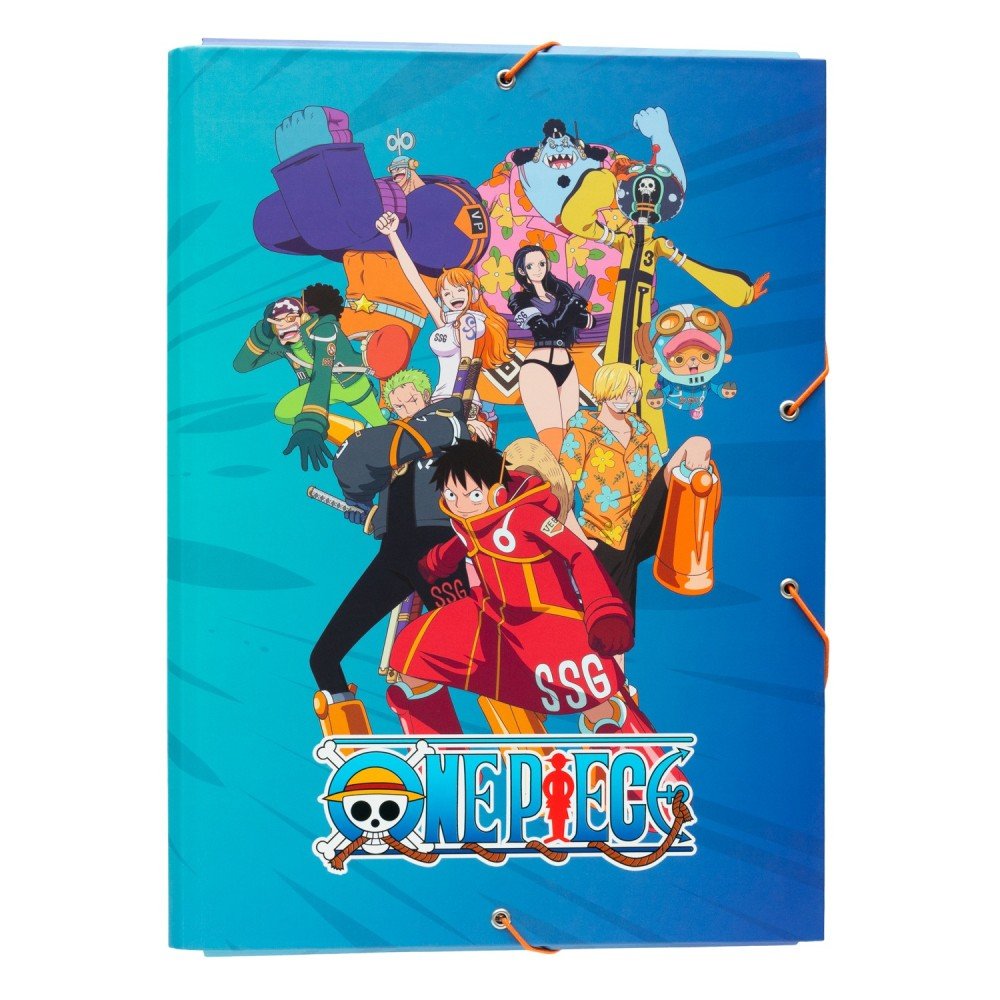 Capa de elásticos premium One Piece - Papelaria Encantada