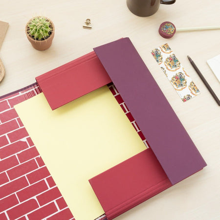 Capa Elasticos Harry Potter 9 3/4 - Papelaria Encantada