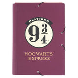 Capa Elasticos Harry Potter 9 3/4 - Papelaria Encantada